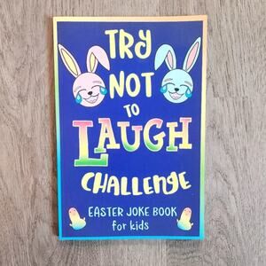 Try Not to Laugh Challenge Easter Joke Book for Kids Paperback Activity Book